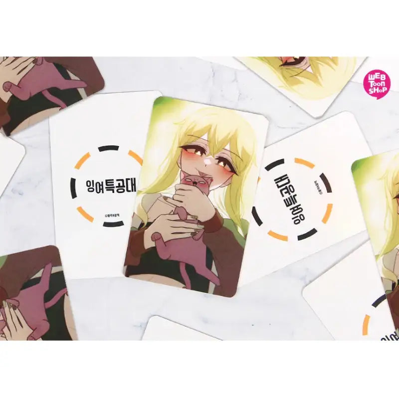 Surplus Commando - Hologram Photo Card Set - Webtoon Shop - Photo Card - Harumio