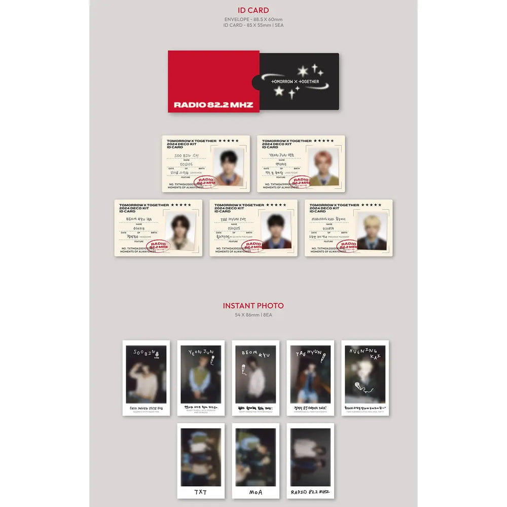 Tomorrow x Together (TXT) - 2024 Deco Kit - Tomorrow x Together (TXT) - Album - Harumio