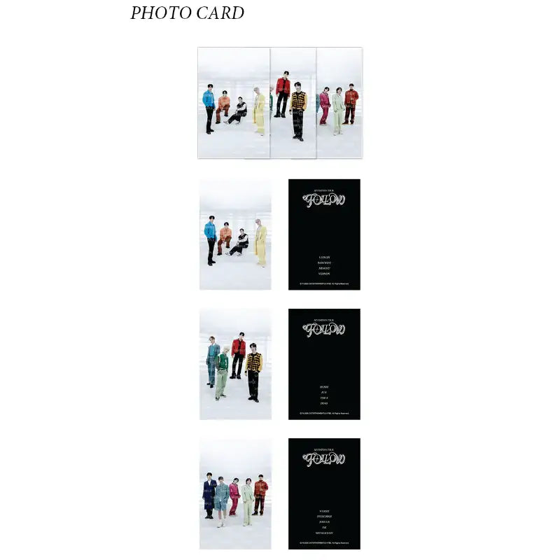 card binder collections est 2017 SEVENTEEN - Follow