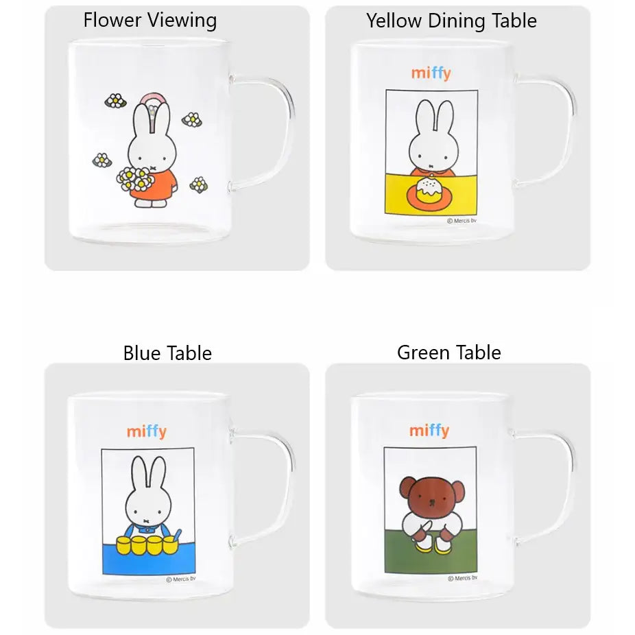 Day Needs - Miffy Glass Cup Set - Day Needs - Home & Living, Accessories - Harumio