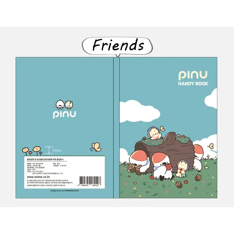 Pinu - Handy Book - Soone Content - Notebooks - Harumio