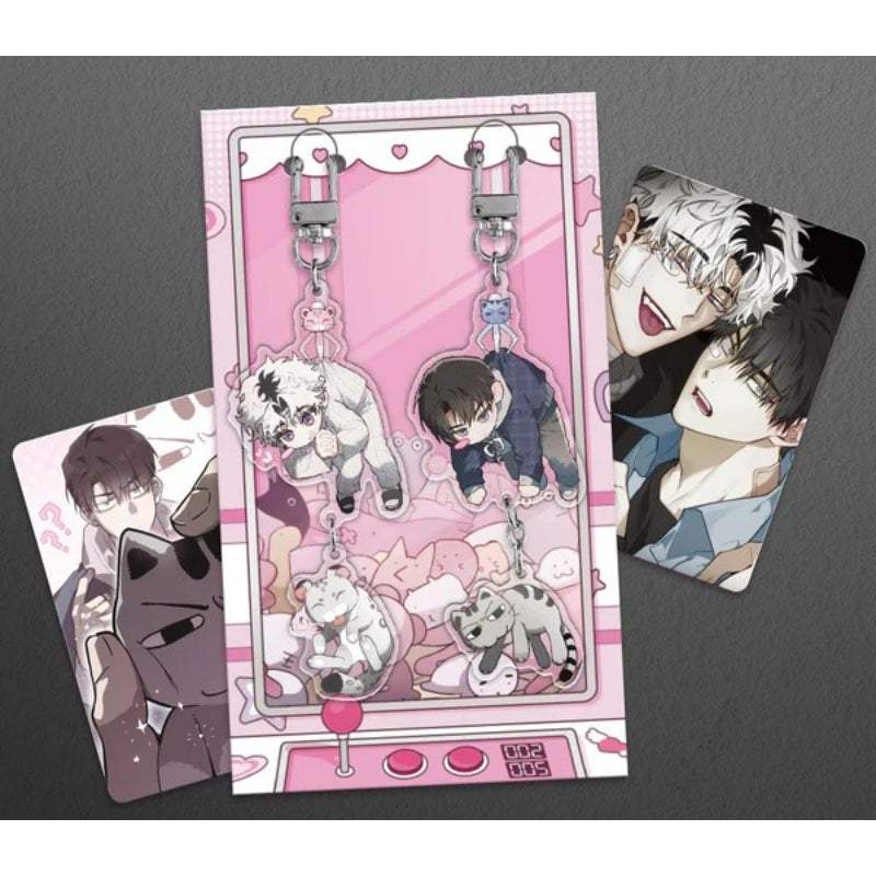 Hold Over You - Claw Machine Keyring Set