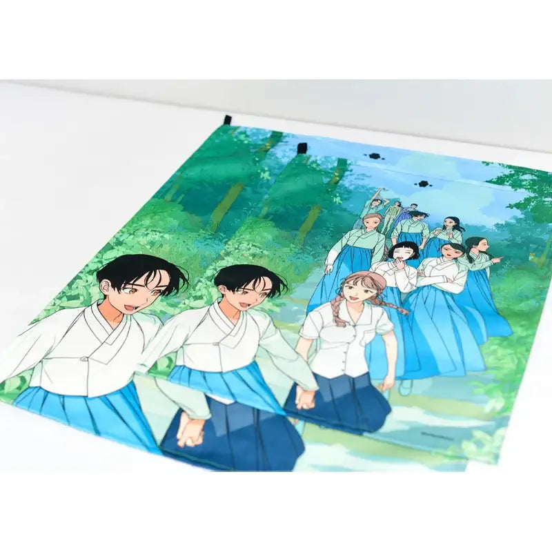 Jeong-Nyeon - Fabric Poster - Soone Content - Fabric Posters - Harumio