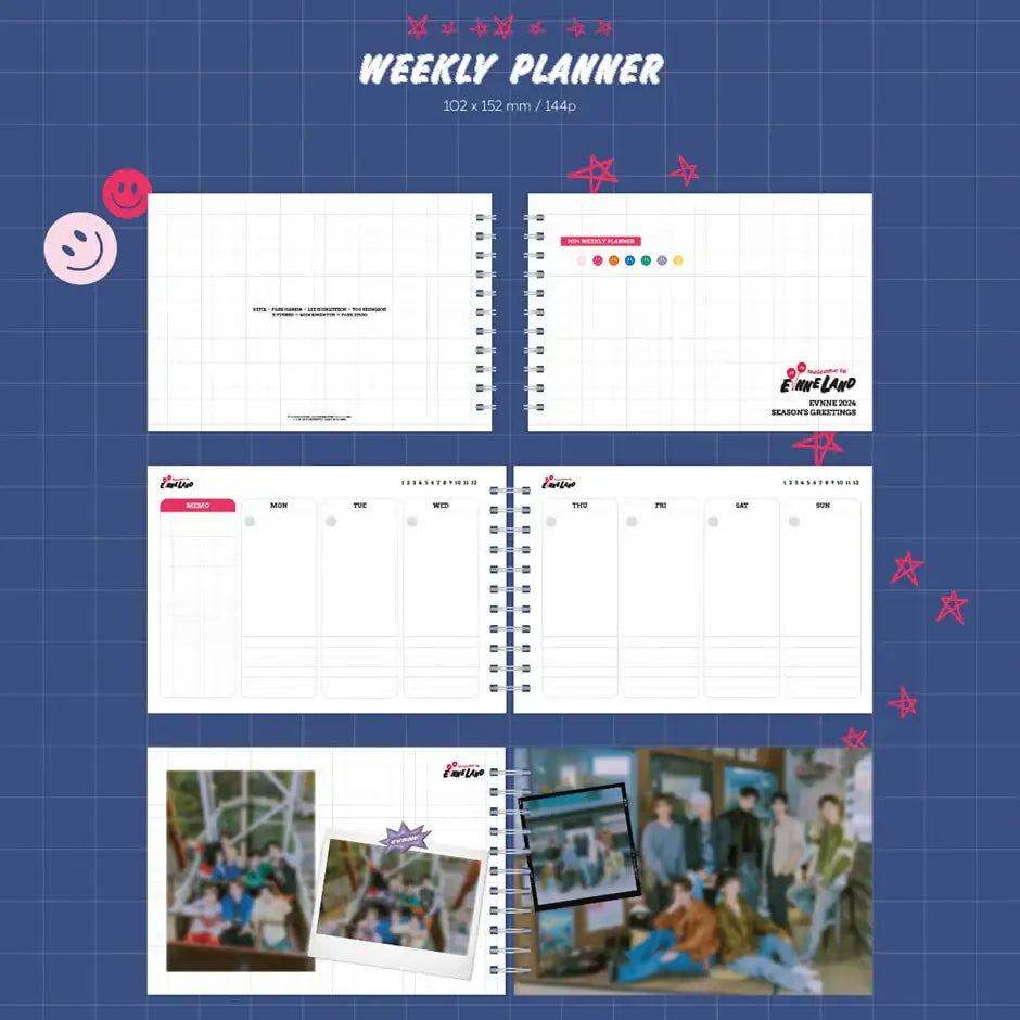 EVNNE - 2024 Season's Greetings - Everline Co., Ltd. / Jellyfish Entertainment - Merchandise - Harumio