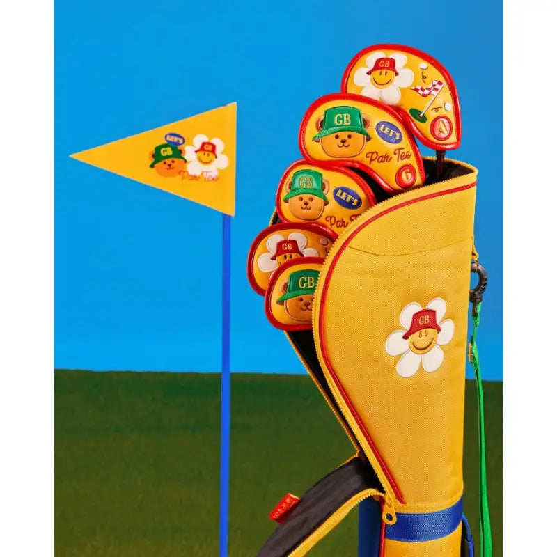 Wiggle Wiggle X Golden Bear - Iron Head Cover - Wiggle Wiggle - Golf Accessories - Harumio