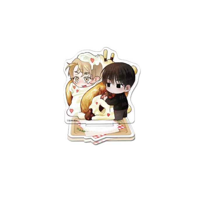 Hot & Sexy Bakery - Photocard and Mini Acrylic - Mr. Blue - Acrylic Stand - Harumio