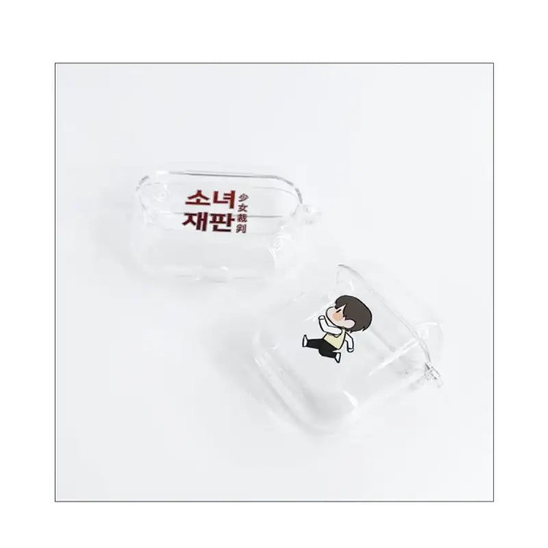Girl's Trial - AirPods Transparent Hard Case - ARTRANK - AirPods Cases - Harumio