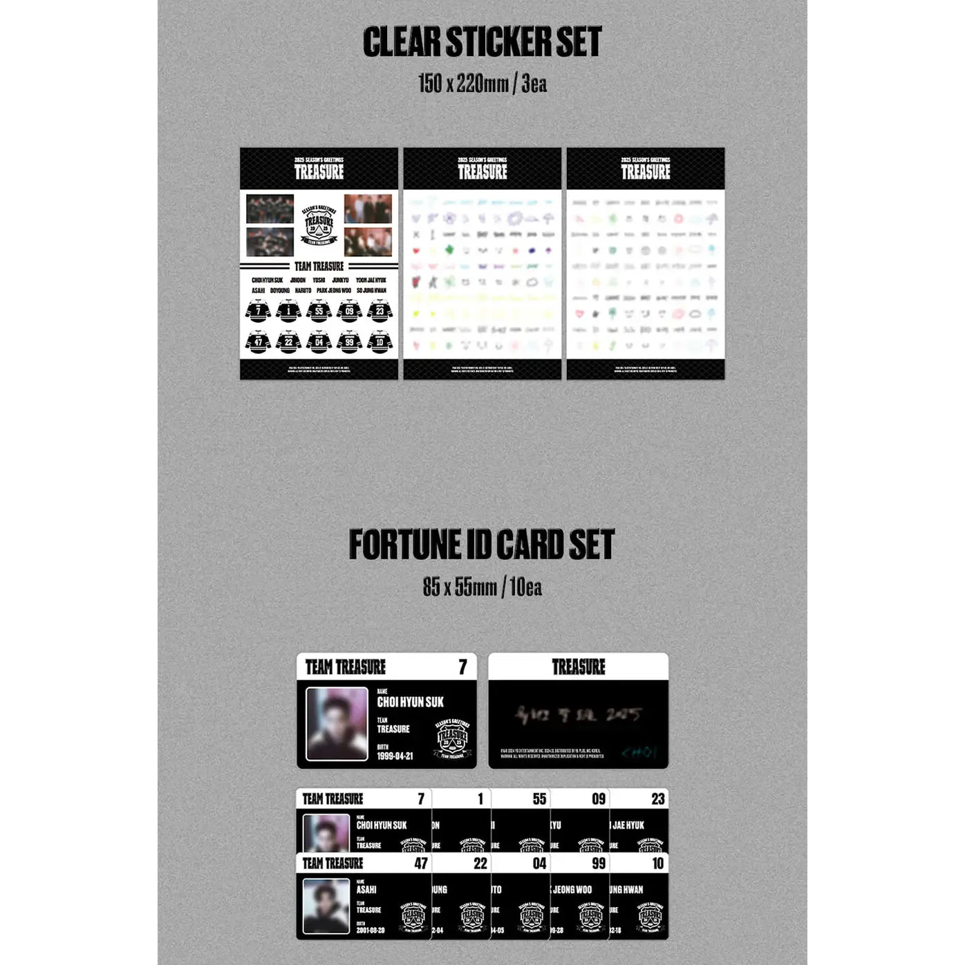 TREASURE - 2025 Season's Greetings - YG Entertainment - Merchandise - Harumio