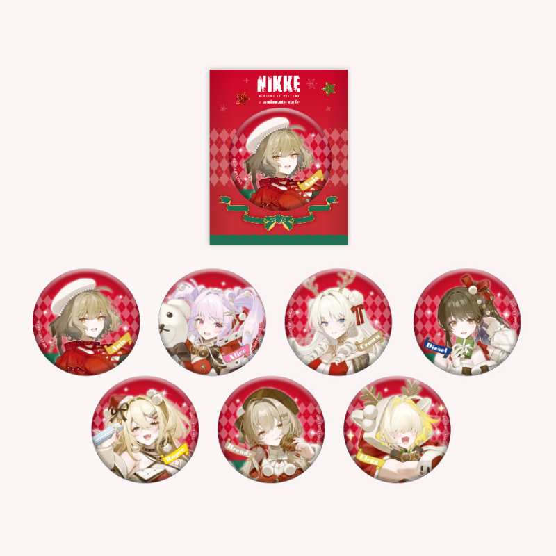 NIKKE: Goddess of Victory x Animate - Can Badge (7 Types)