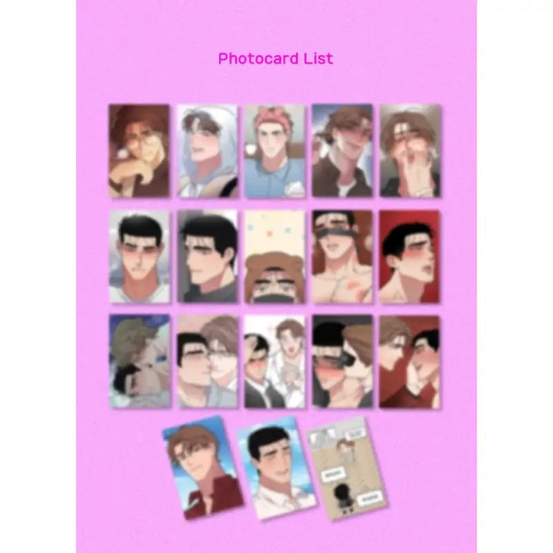 Full Volume - Collection Photocards - Lezhin - Photocard - Harumio
