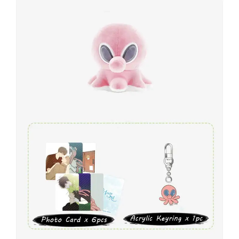Green Apple Paradise - Cotton Octopus Doll - Webtoon Friends - Dolls - Harumio