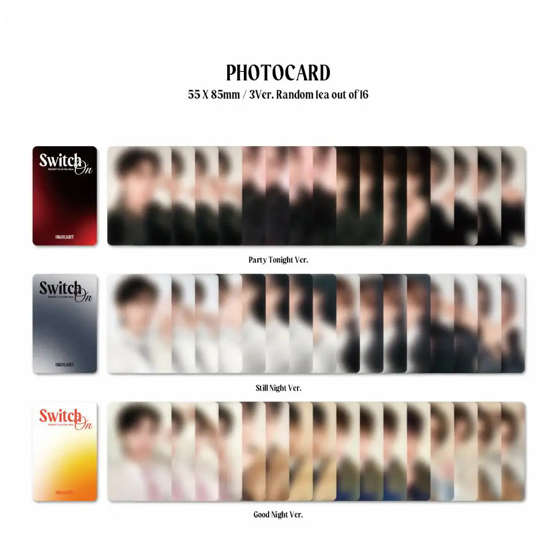Highlight - Switch On : 5th Mini Album - Highlight - Album - Harumio