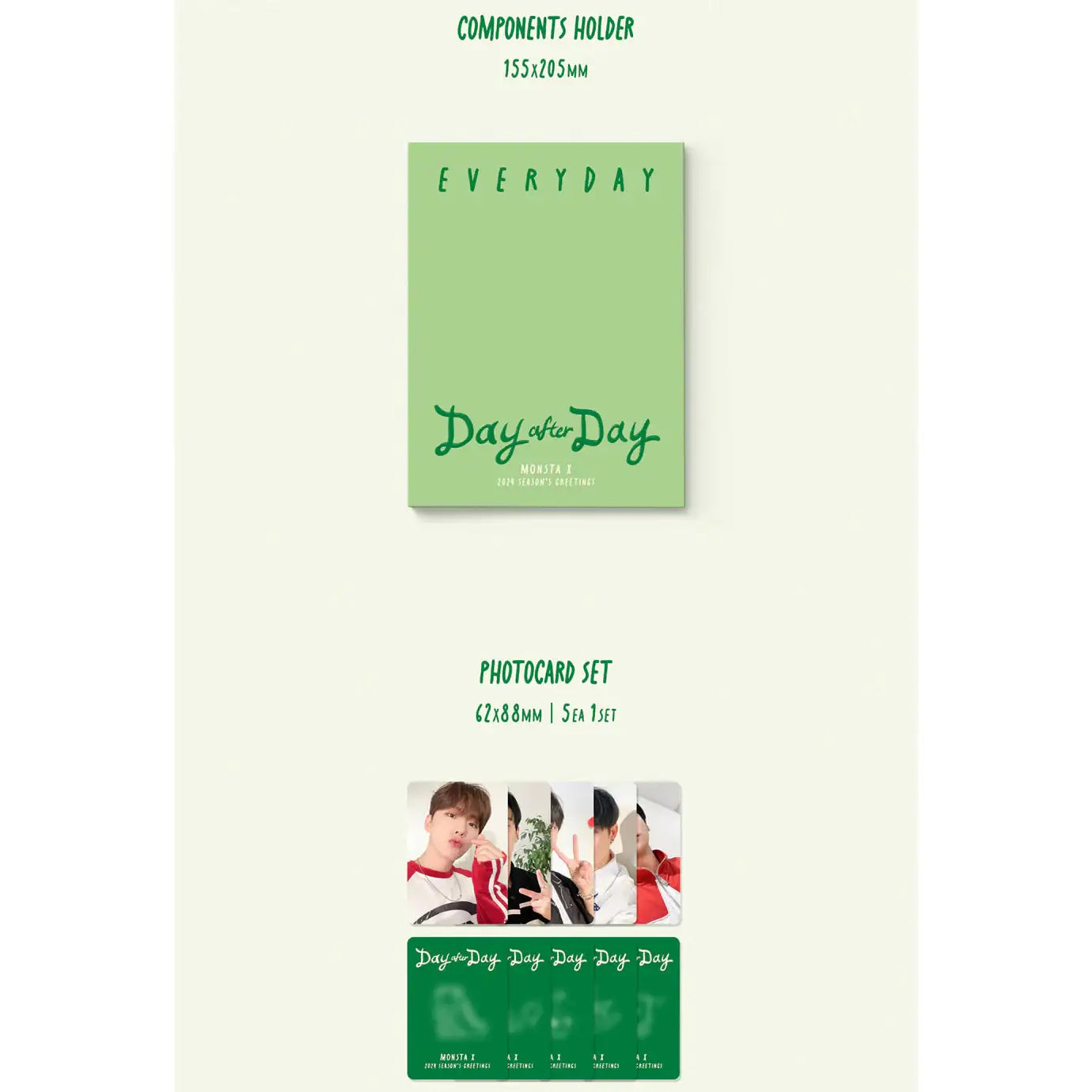 MONSTA X - 2024 Season's Greetings - SLL JoongAng Co., Ltd. / Starship Entertainment - Albums - Harumio