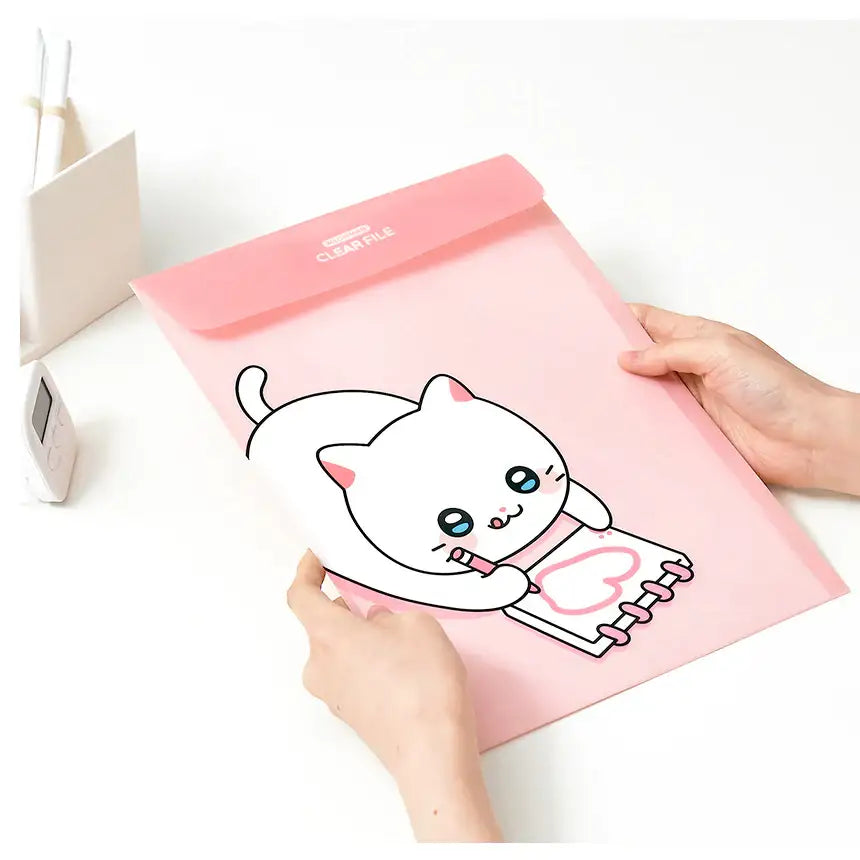 Meow Man - Vertical Envelope Files - Webtoon Friends - Home & Living, Accessories - Harumio