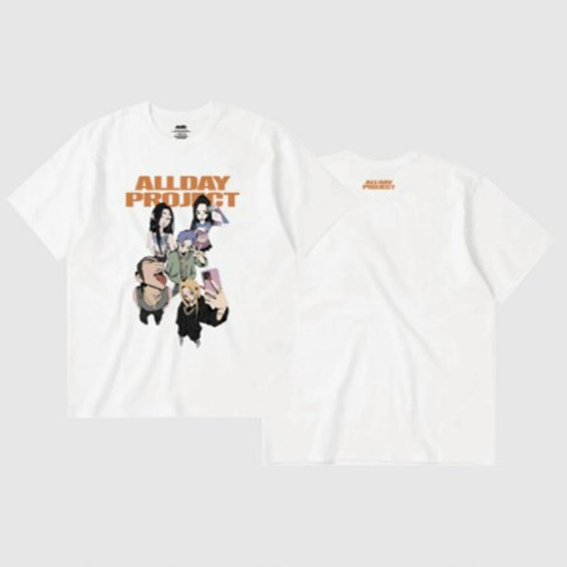 ALLDAY PROJECT - Color Cartoon T-Shirt
