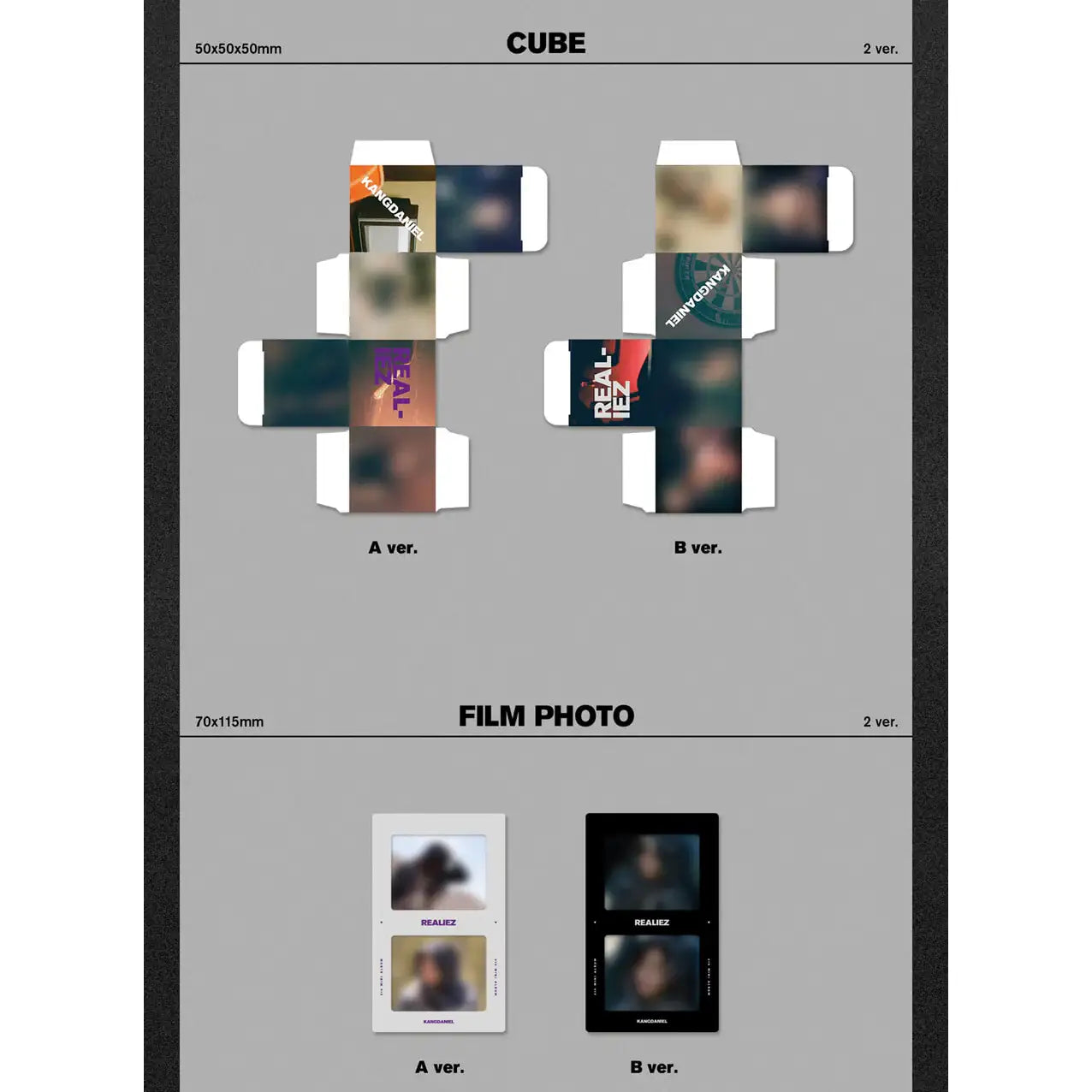 Kang Daniel - REALIEZ : 4th Mini Album (Random) - Kang Daniel - Album - Harumio