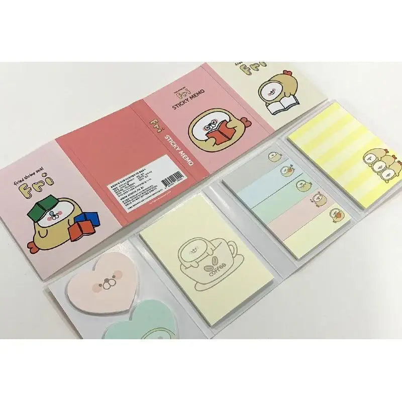 Fri - 4-layer Sticky Note (Random) - Soone Content - Sticky Notes - Harumio