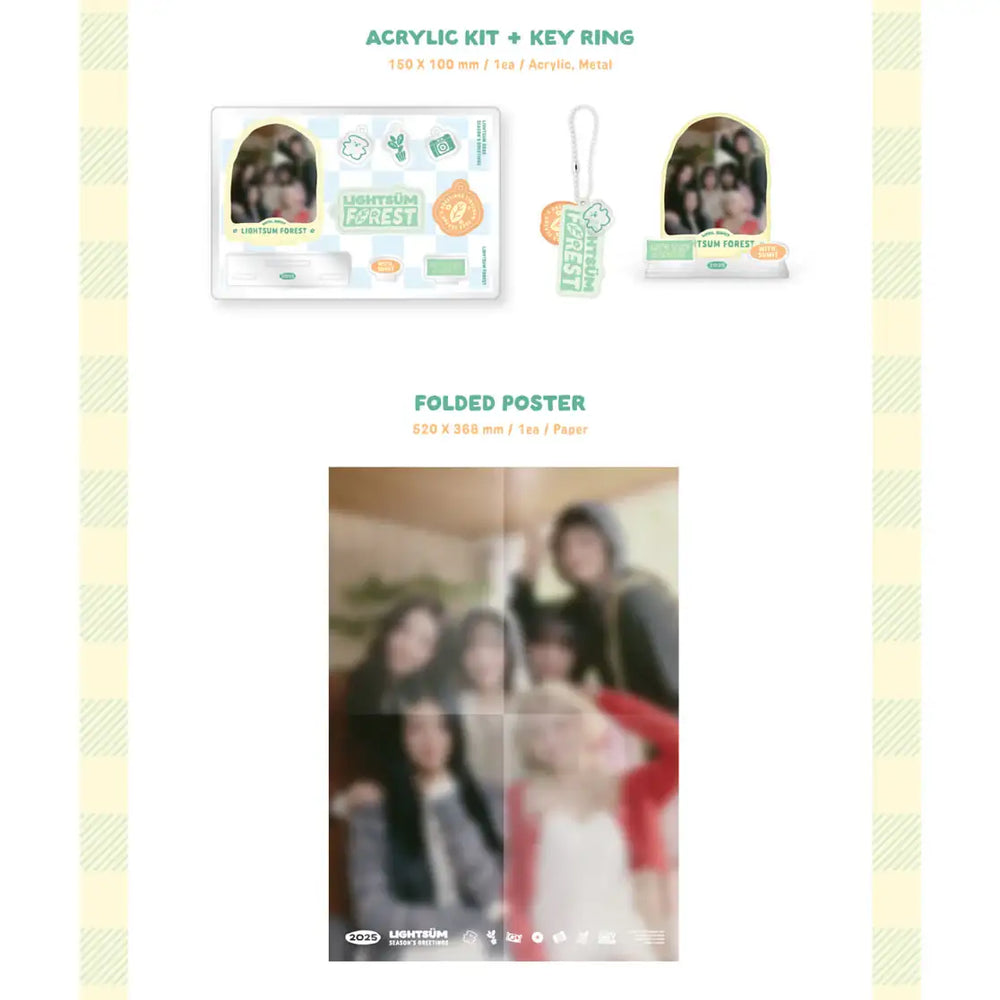 LIGHTSUM - 2025 Season's Greetings (LIGHTSUM FOREST) - Cube Entertainment - Merchandise - Harumio