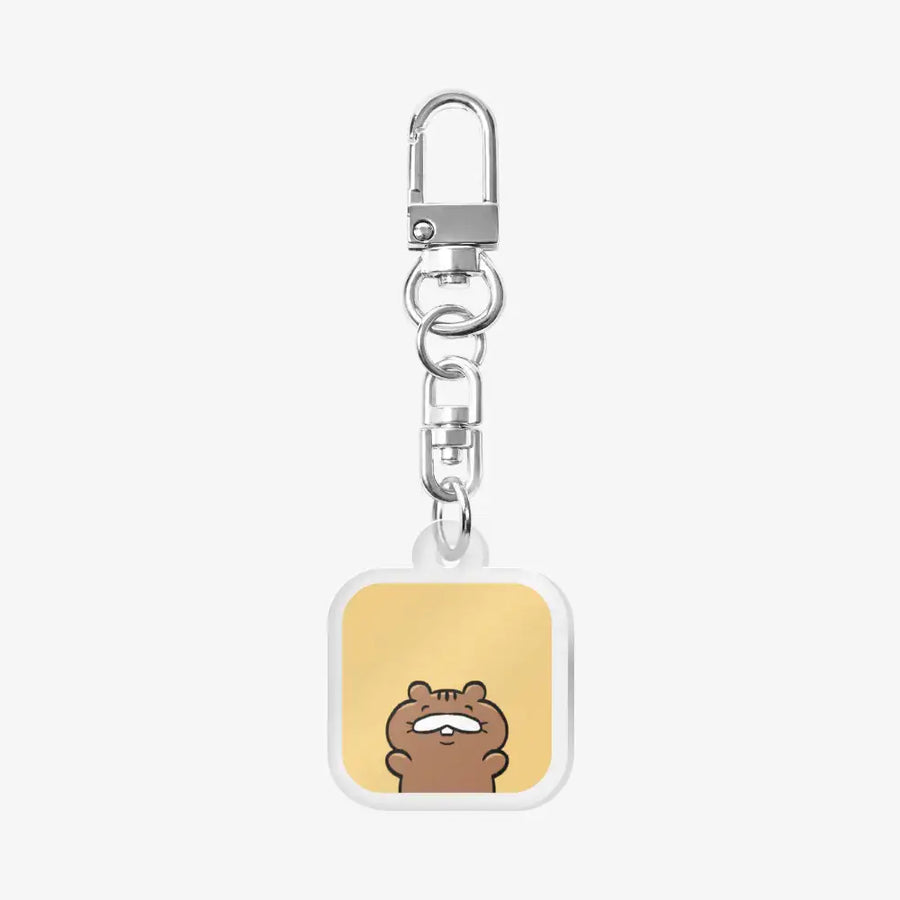 Mangzi Friends - Hug the Squirrel! Keyring - Marpple Shop - Keyring - Harumio
