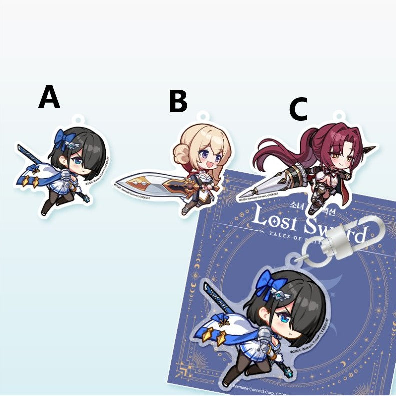 Lost Sword X ANIPLUS - Pet Acrylic Key Holder - ANIPLUS - Acrylic Key Holder - Harumio