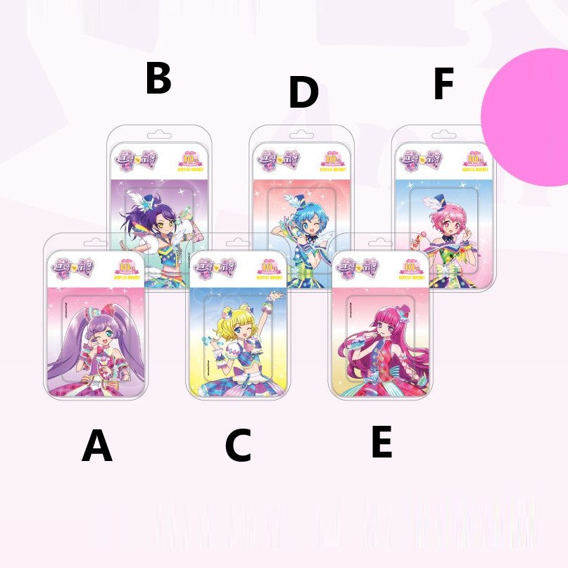 PriPara 10th Anniversary Pop-up - Postcard Magnet Set