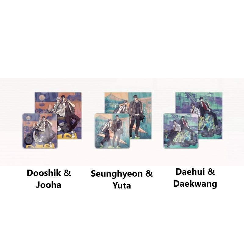 Pearl Boy: Ignite the Dawn (LEBOM CAFE) - Travel Magnet Package