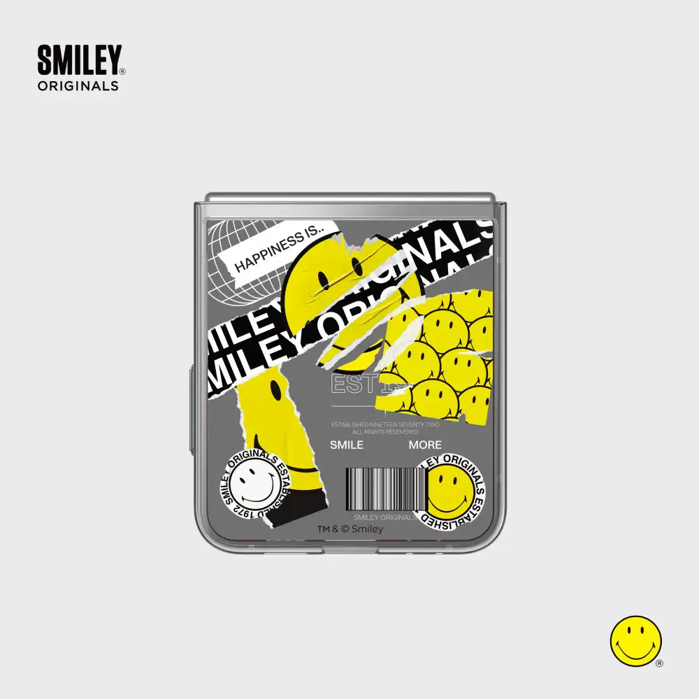 SLBS - Smiley Flip Suit Card (Galaxy Z Flip6) - SLBS - flip suit card - Harumio