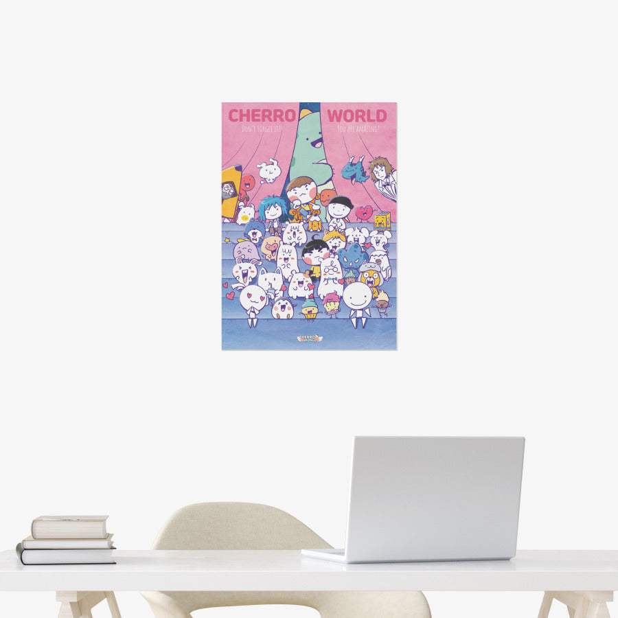 Cherro World - You are Amazing! A3 Poster - Marpple Shop - Poster - Harumio
