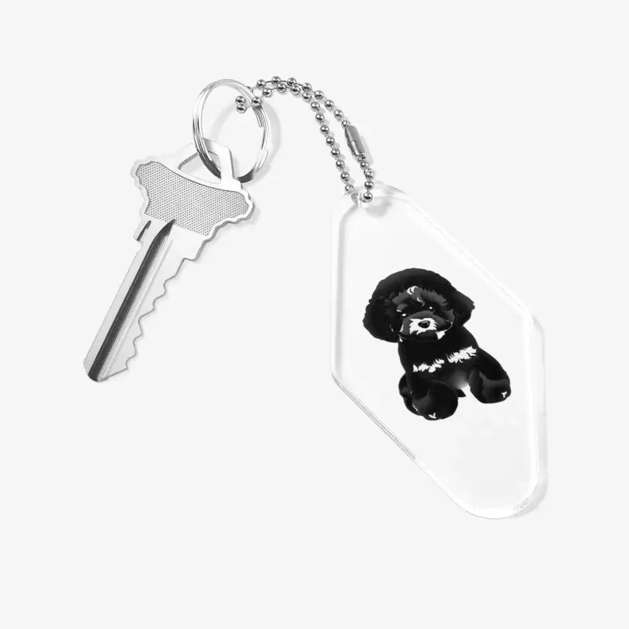 Shasha - Poodle Toy Willie Acrylic Keychain - Marpple Shop - Keychain - Harumio