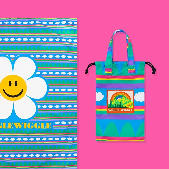 Wiggle Wiggle - Colorful Picnic Mat - Wiggle Wiggle - Picnic Mat - Harumio