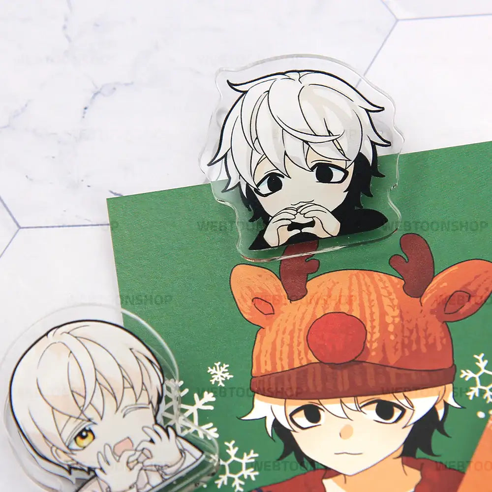 I Don't Want This Kind Of Hero - Acrylic Clip Claw (Ver. 1) - Webtoon Shop - Home & Living, Accessories - Harumio