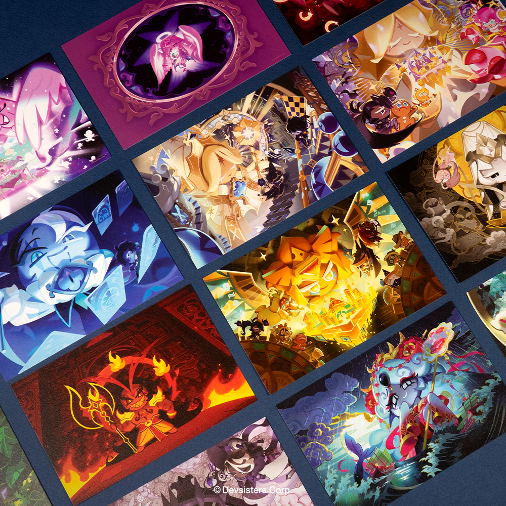 Cookie Run - Kingdom Postcard Set (20 pcs)