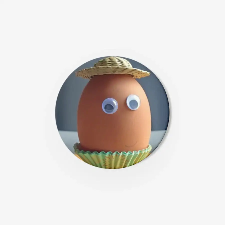 Shin Seung Wook - EGG Pin Button - Marpple Shop - Pin Button - Harumio