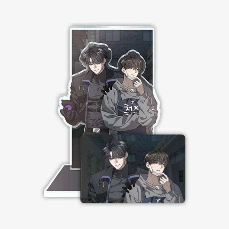 The Hunter's Gonna Lay Low - Acrylic Diorama & Photocard Set - PolarFox - Acrylic Diorama - Harumio