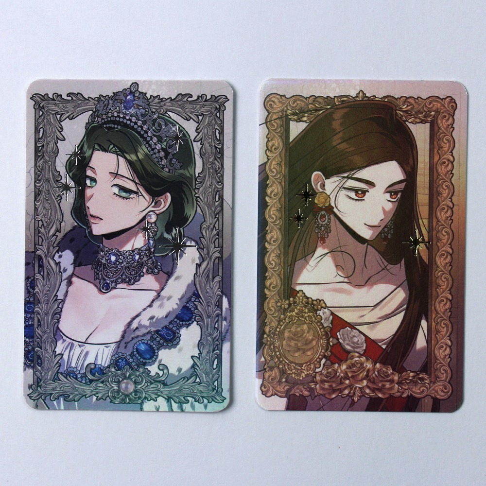She Will Choose Me Tonight - Yeobamna Webtoon Photocard 2-Piece Set - Webtoon Shop - Photocard - Harumio