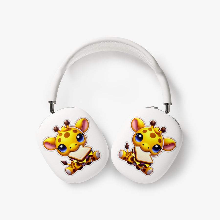 Crazy Design - Hungry Baby Giraffe AirPod Max Matte Hard Case - Marpple Shop - AirPod Case - Harumio