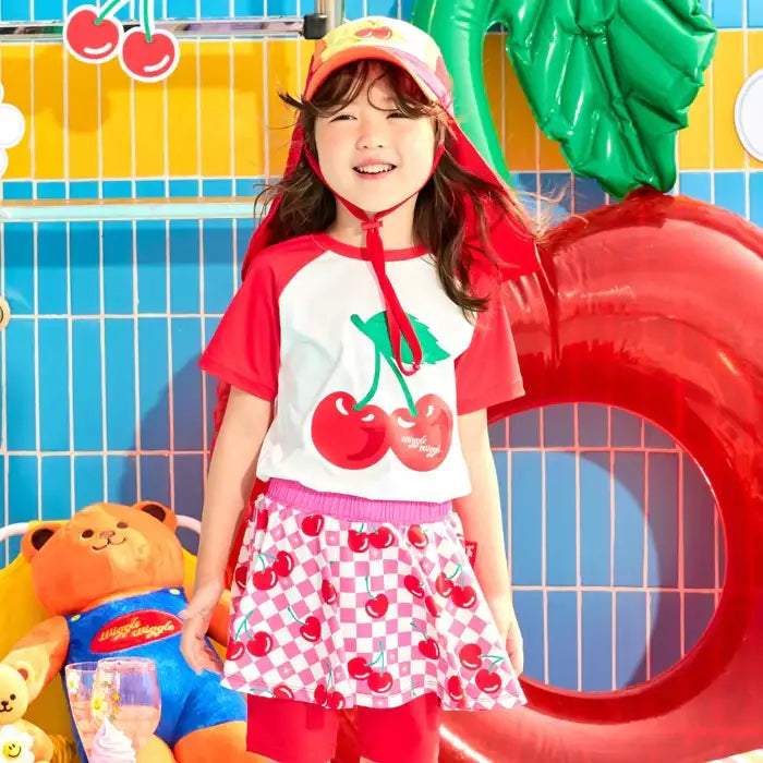 Wiggle Wiggle x Childy - Water Short Sleeve T-Shirt - Wiggle Wiggle - Swim Top - Harumio