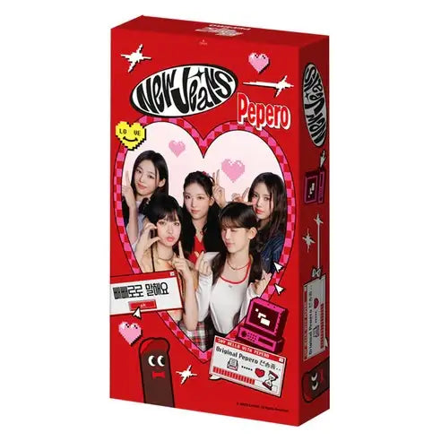 New Jeans x Lotte Pepero - Korea Chocolate Snack - New Jeans x Lotte Pepero - Food - Harumio