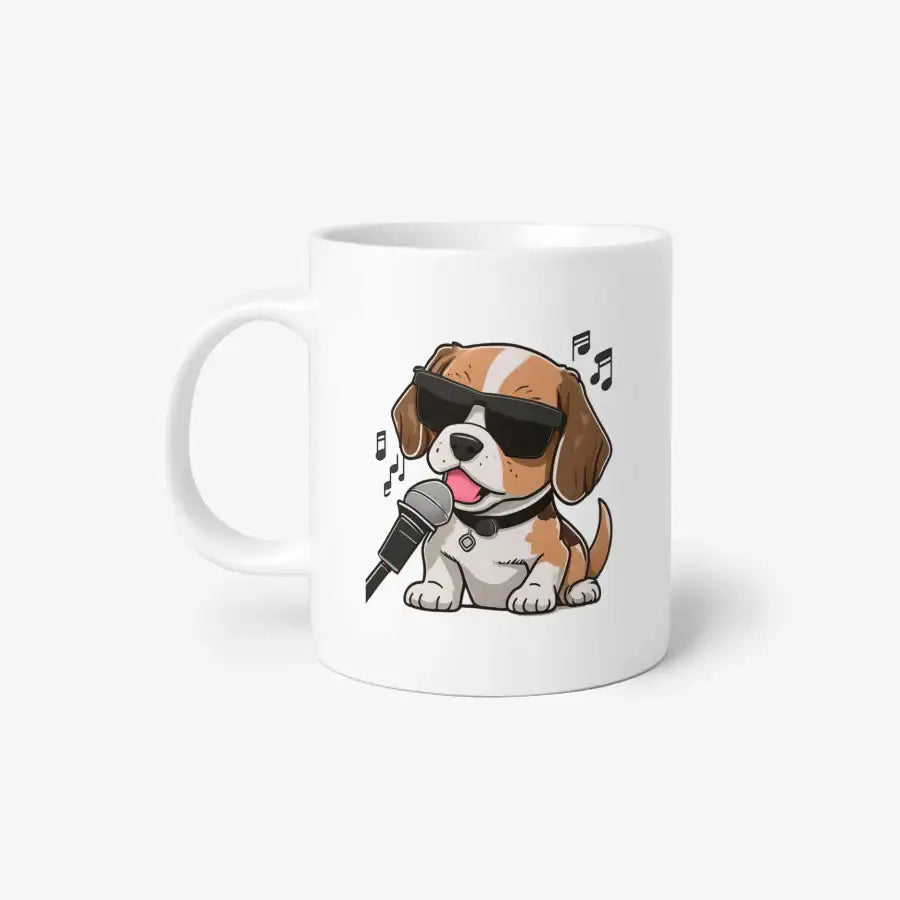 Ready to Go - Singing Beagle Mug - Marpple Shop - Mug - Harumio