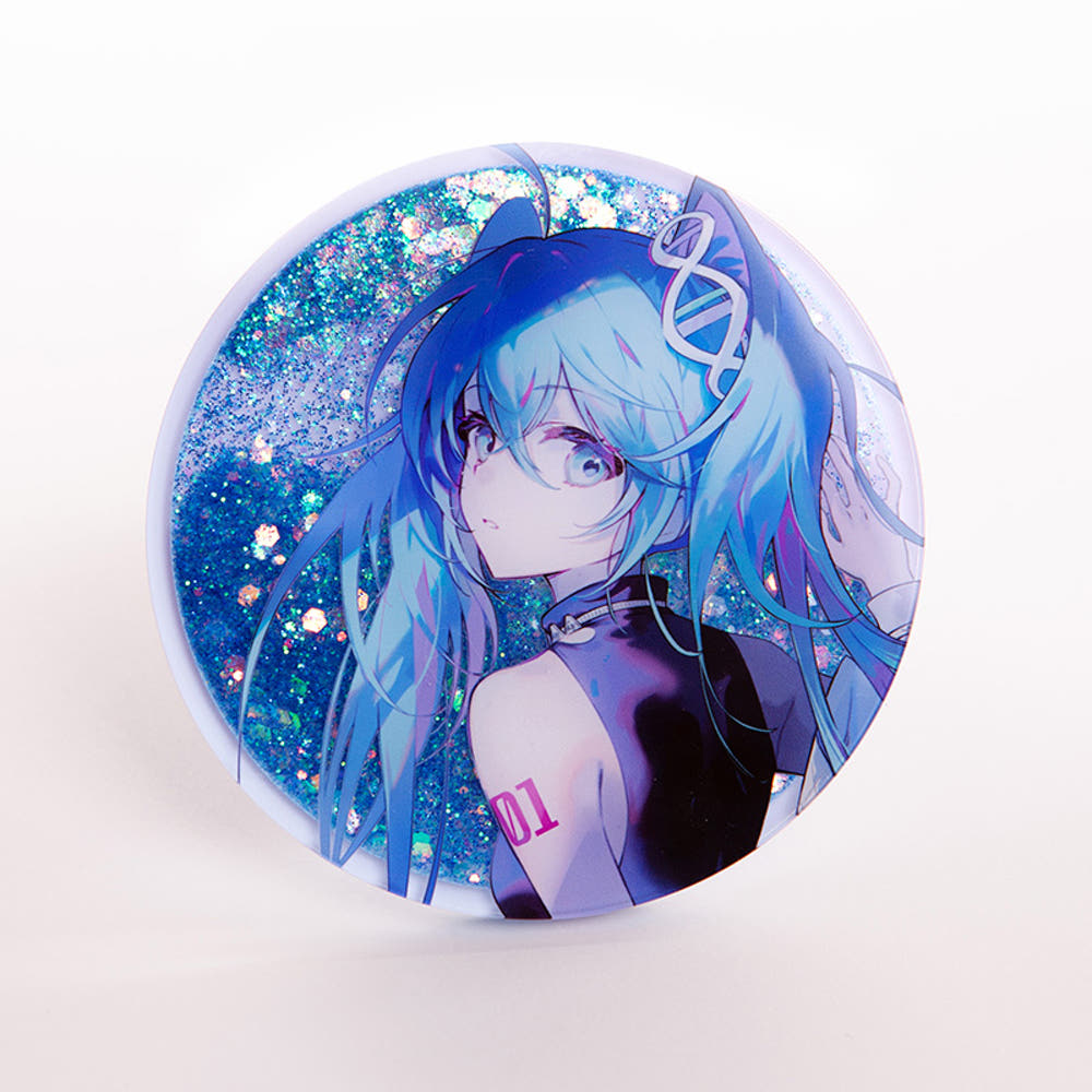 Hatsune Miku:Re: Mobius - Acrylic Glitter Coaster