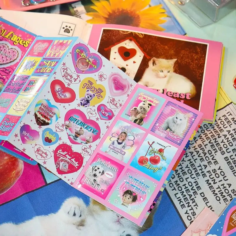 THENCE - Vintage Sticker Book Vol.7 - THENCE - Stickers - Harumio