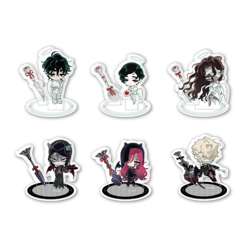 Alien Stage x March Monster Cafe - Chibi Acrylic Stand – Harumio Alien Stage x March Monster Cafe - Chibi Acrylic Stand – Harumio