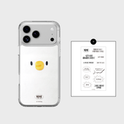 BEBE!Ori x SLBS - Bebe the Duck Face Clear Magnet Case (iPhone 17 Series) + Deco Sticker