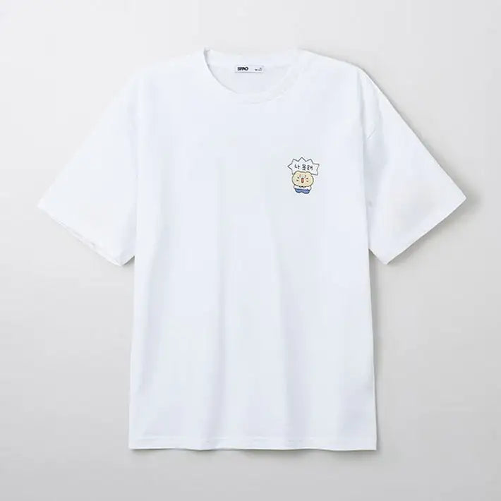 SPAO x Yurang Bear - Short Sleeve T-Shirt (White) - SPAO - T-Shirt - Harumio