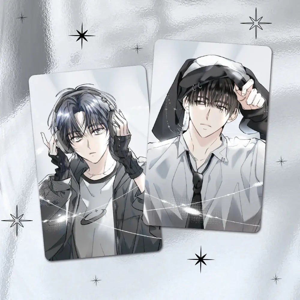 A World Without You - Photocard 2-Piece Set - Webtoon Shop - Photo Card - Harumio