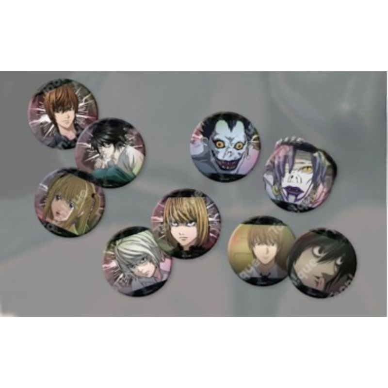 Toonique X Death Note - Holographic Illustration Can Badge  (Random)