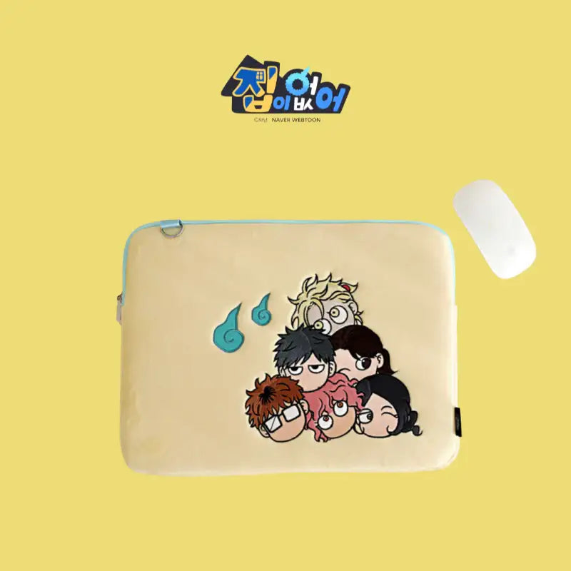Homeless - Homecoming Day Popup Store - 13-Inch Laptop Pouch - WEBTOON FRIENDS - - Harumio