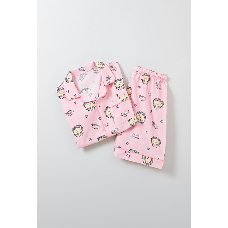 SPAO x Yurang Bear - Cute Yurang Bear Short Sleeve Pajamas