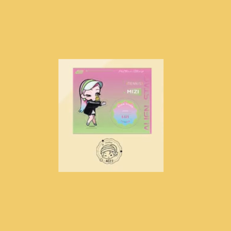 Alien Stage Love Series - Acrylic Stamp