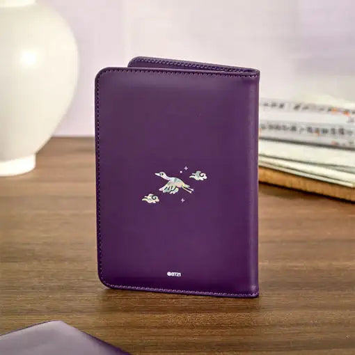 BT21 - Premium K-Edition Mother-of-pearl Graphic Passport Case - Line Friends - Passport Case - Harumio